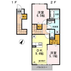 碧南駅 徒歩27分 2階の物件間取画像